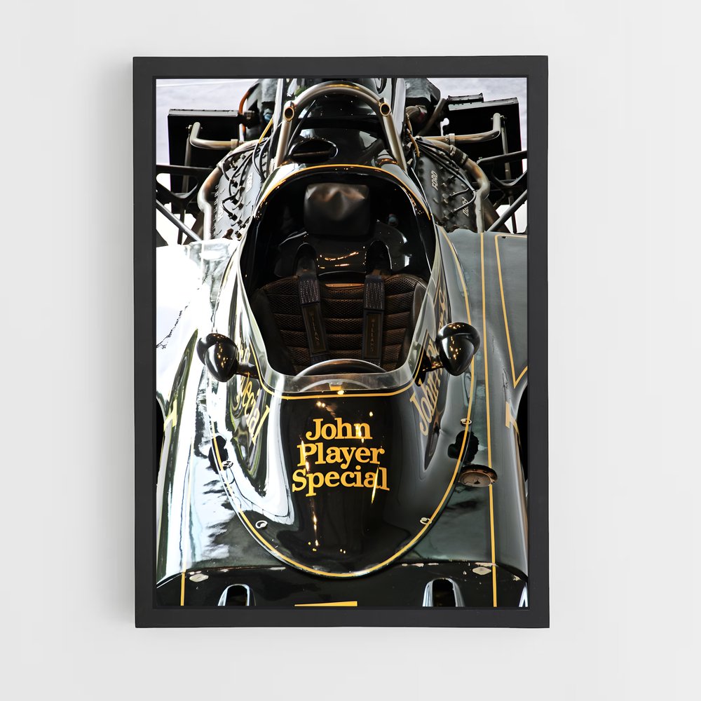 Poster Lotus Racer – affiche Voitures de Formule 1 (vue 2)